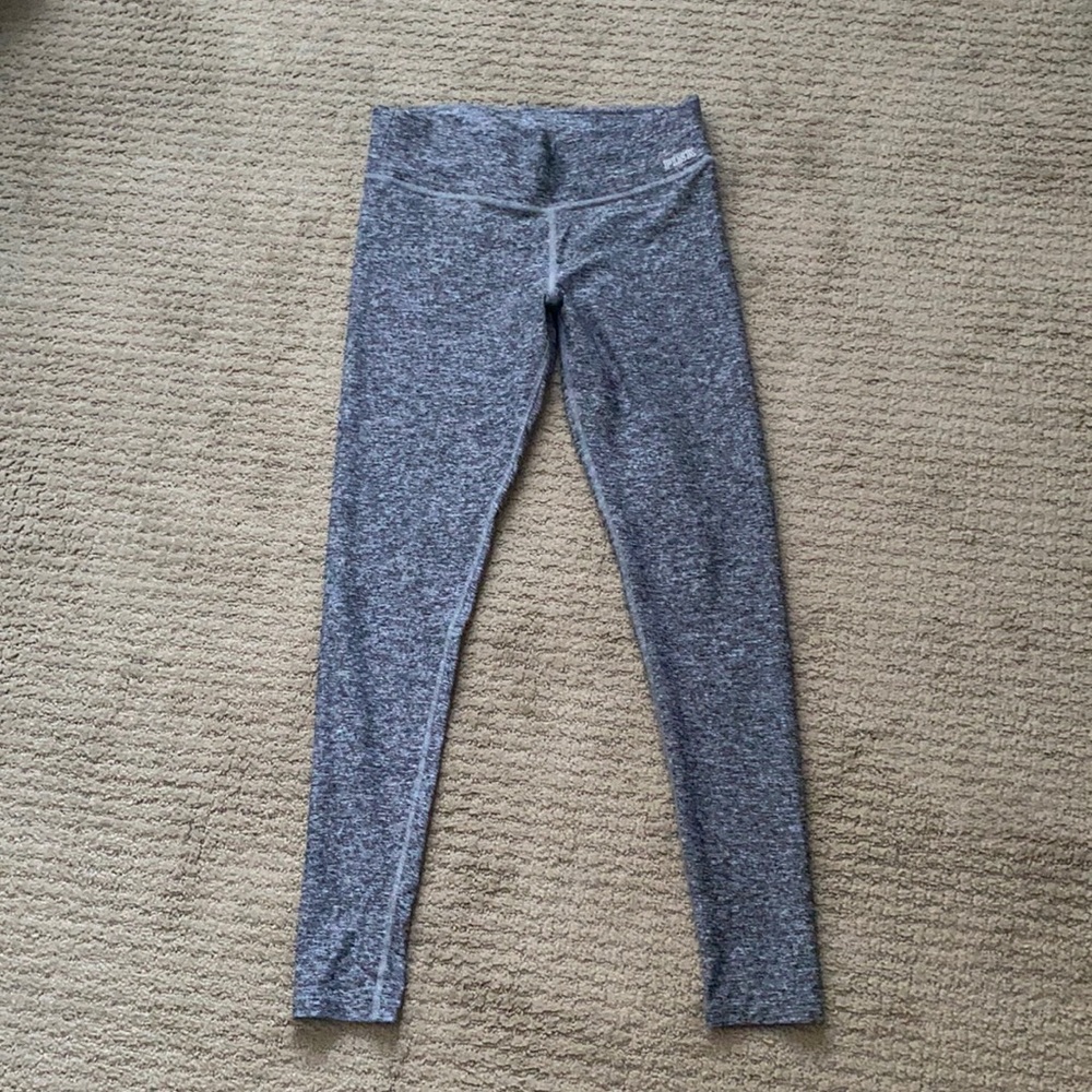 PINK - heather grey yoga pants